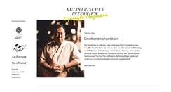 Desktop Screenshot of kulinarisches-interview.de